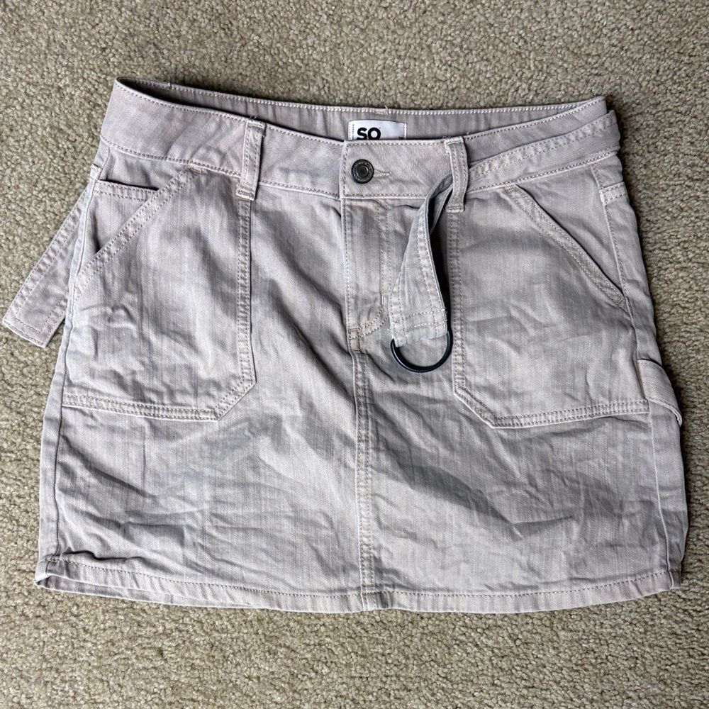 SO Kids Tan Skirt